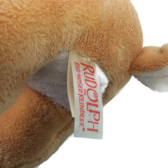 Dan Dee Collectors Choice Stuffed Clarice Plush-Rudolph The Red Nose Reindeer - Picture 8 of 10